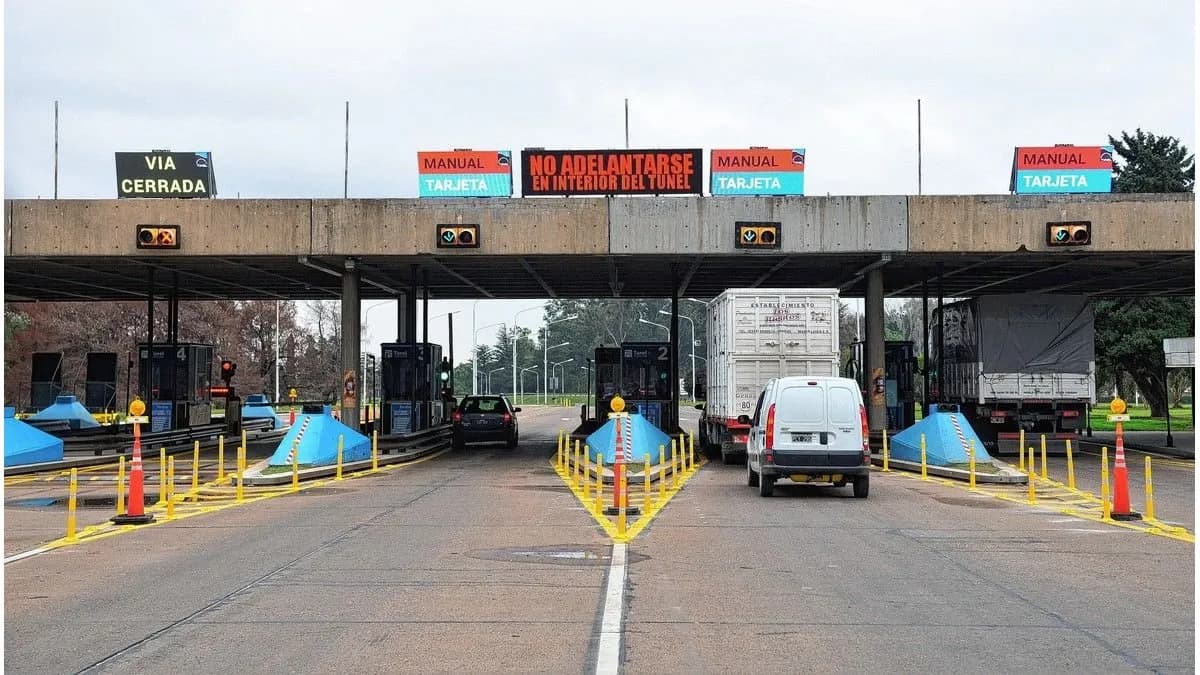Túnel: en 14 años, la recaudación del peaje Paraná se multiplicó más de 450 veces - imagen de origen