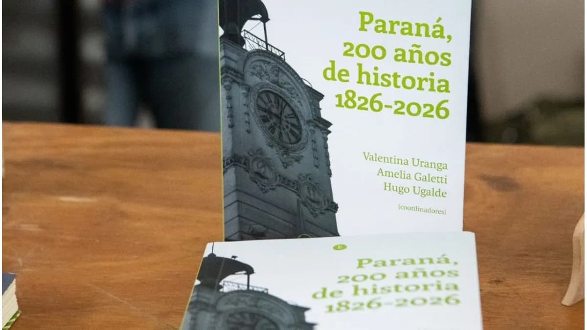 Se presenta el libro “Paraná, 200 años de historia 1826-2026” - imagen de origen