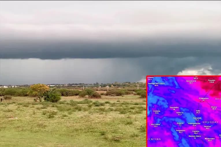 Alerta amarilla por tormentas en Entre Ríos: cuándo y qué zonas afectará - imagen de origen