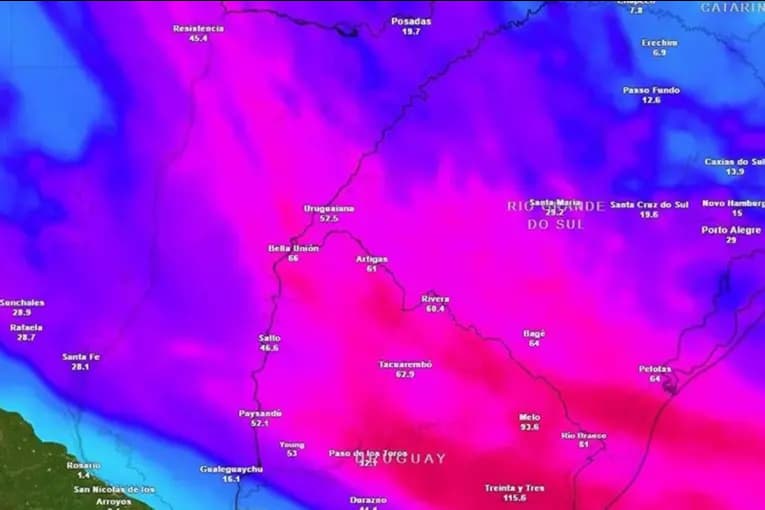 Alerta amarilla por tormentas en Entre Ríos por una ciclogénesis: qué zonas afectará - imagen de origen