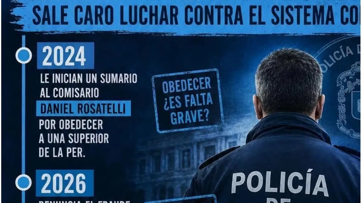 Una cuenta policial volvió a activarse y apuntó contra la cúpula tras la detención de Rosatelli - imagen de origen