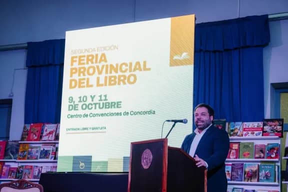 Presentaron la Feria Provincial del Libro que se realizará del 9 al 11 de octubre en Concordia - imagen de origen