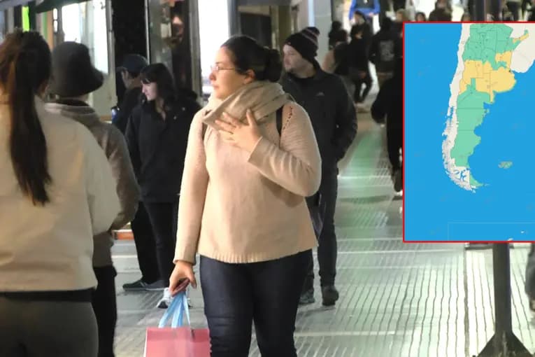 Alerta amarilla por frío extremo en Entre Ríos: anticipan mínimas de hasta 2°C para este domingo - imagen de origen