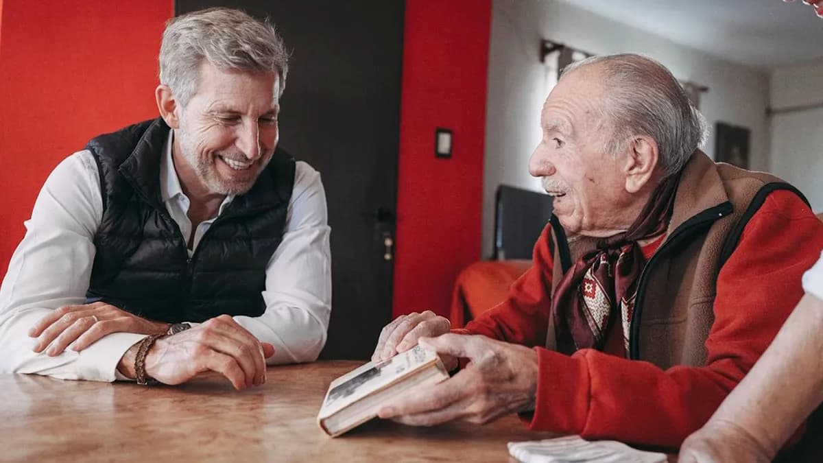 Rogelio Frigerio visitó a Víctor Velázquez - imagen de origen