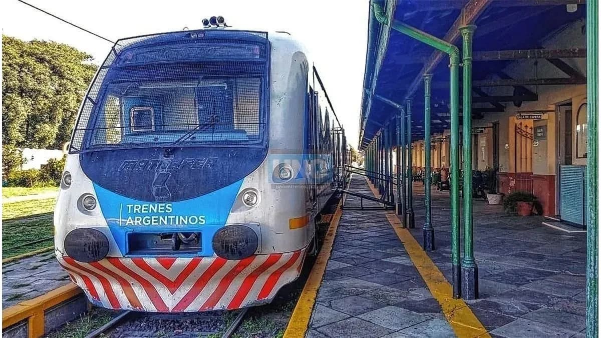 Trenes: el Gobierno nacional prepara la provincialización del ramal Paraná-La Picada - imagen de origen