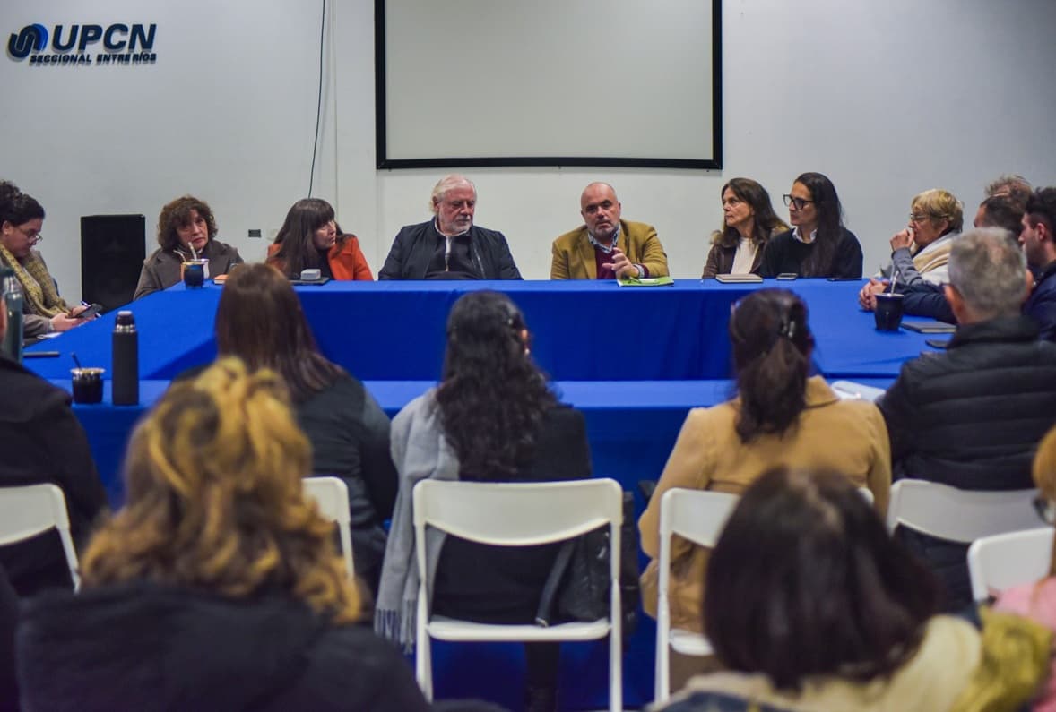 UPCN recibió a Bagnat para avanzar con la reglamentación de la ley - imagen de origen