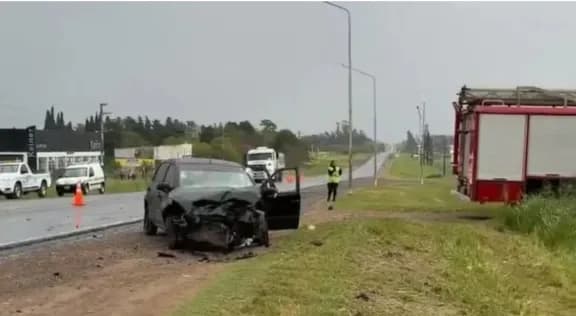 Tres heridos tras un choque entre dos automóviles en la ruta 12 - imagen de origen