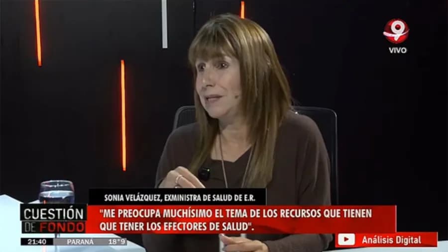 Velázquez, exministra de Salud: “La salud debería ser una política de Estado que trascienda a los gobiernos” | Análisis - imagen de origen