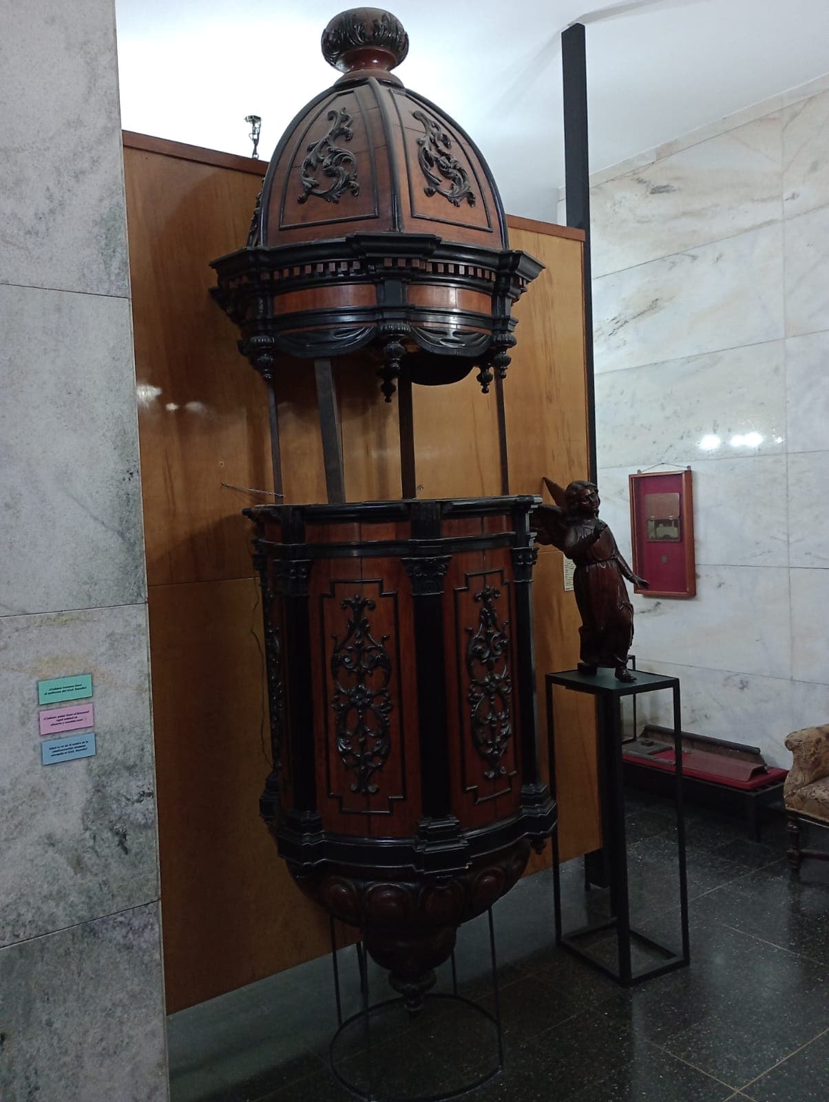 Devuelven histórico púlpito a la Catedral - imagen de origen