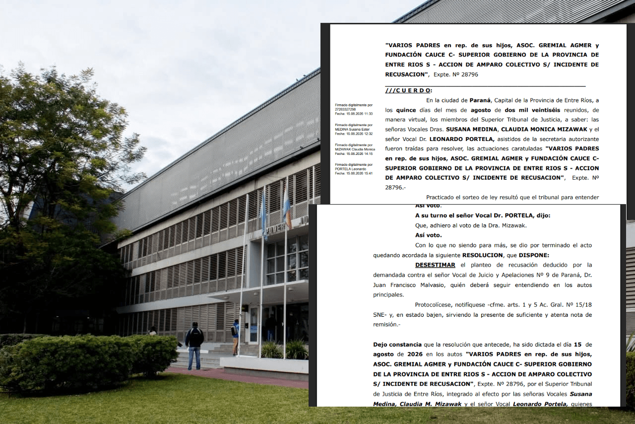 Amparo por comedores: el STJ rechazó la recusación del juez - imagen de origen